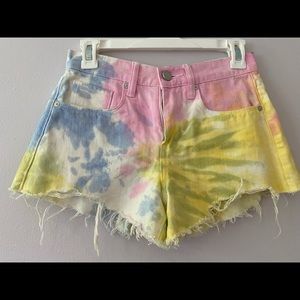 Blank NYC Tie Dye Shorts